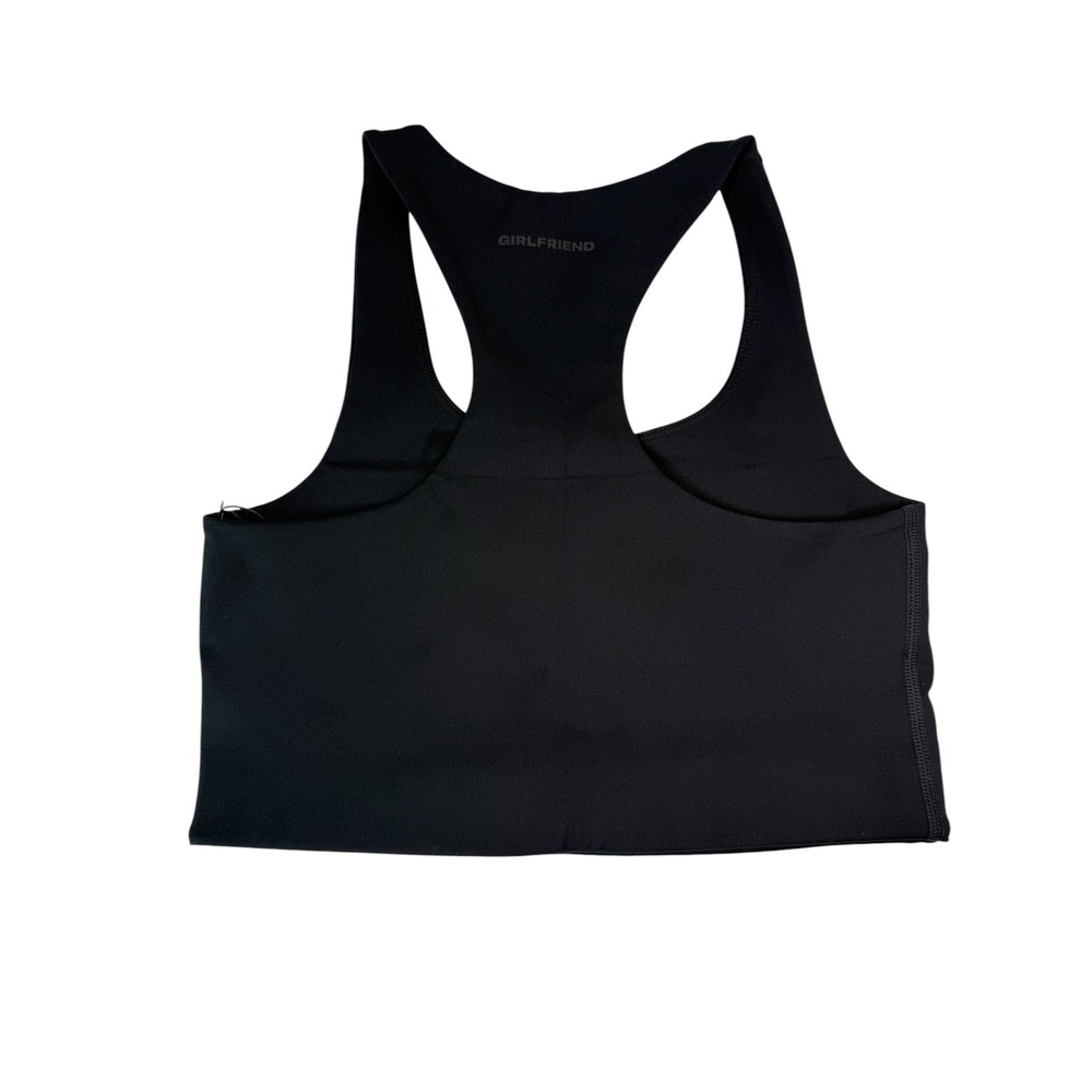 Girlfriend Collective Paloma Racerback Sports Bra Black Medium NWT - Picture 6 of 9